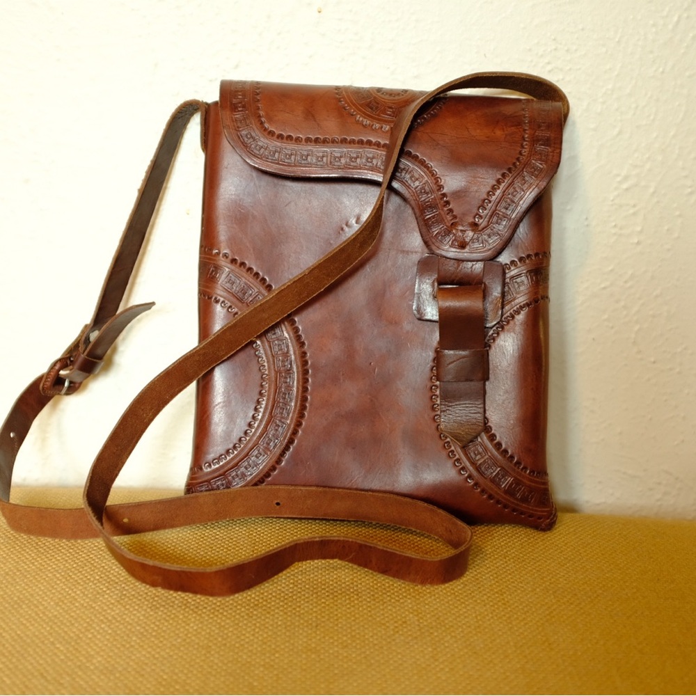 Mexican genuine leather crossbody